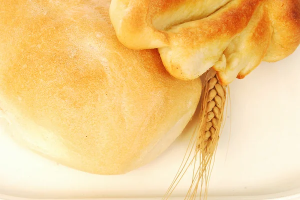 Bread on tray 020 — Stock Photo, Image