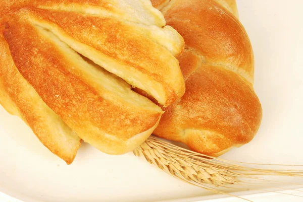Bread on tray 008 — Stock Photo, Image
