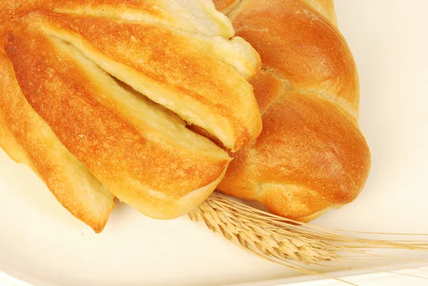 Хлеб на подносе 006 — стоковое фото