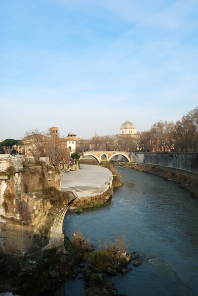 City of Rome - Tiber Island - Italy 044