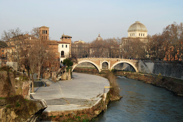 City of Rome - Tiber Island - Italy 037