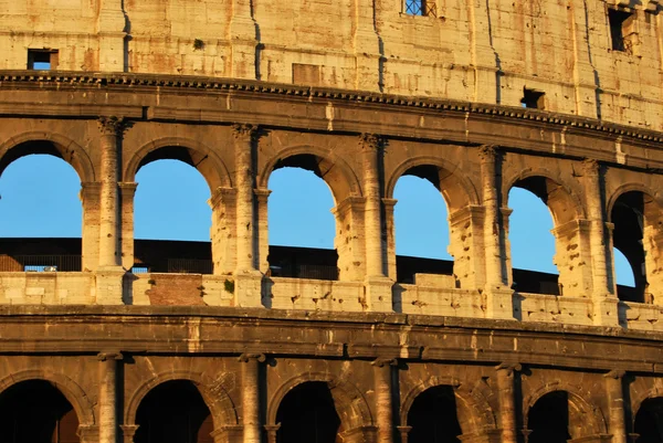 Cartões postais de Roma - Coliseu - Itália 012 — Fotografia de Stock