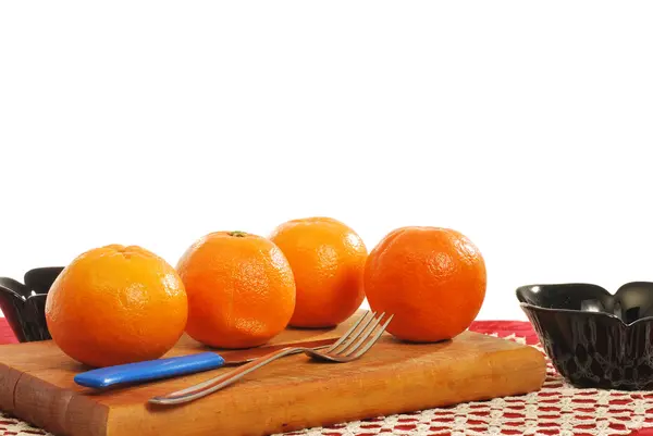Groep van sinaasappelen — Stockfoto