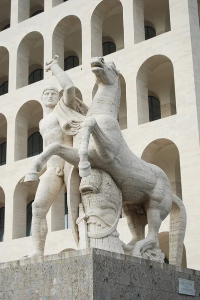 Rom Eur (Palace of Civilization 087) - Rom - Italien — Stockfoto
