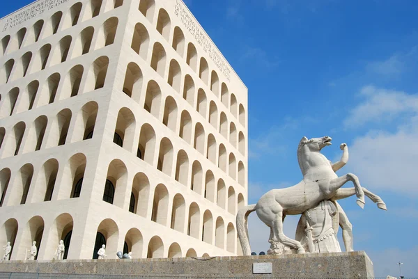 Rome EUR (Palace of Civilization 061) - Rome - Italy — Stock Photo, Image