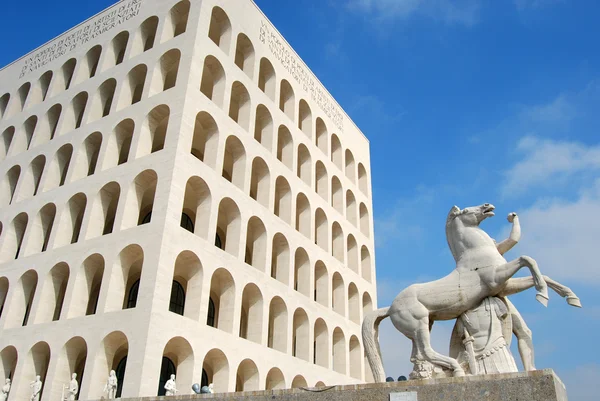 Řím Eur (palác z civilizace 060) - Řím - Itálie — Stock fotografie