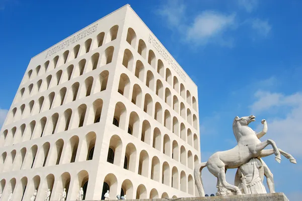 ローマのエウル (宮殿の文明 059) - ローマ - イタリア — ストック写真