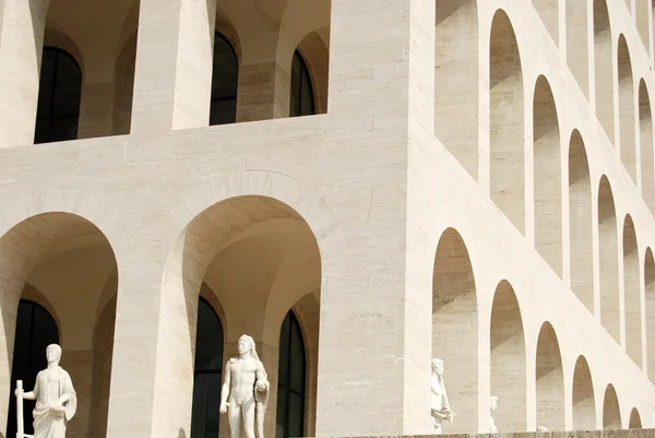 Rom Eur (Palace of Civilization 056) - Rom - Italien — Stockfoto