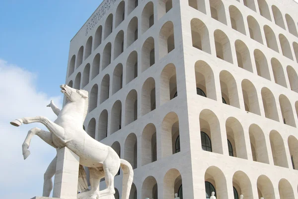 Rom Eur (Palace of Civilization 044) - Rom - Italien — Stockfoto