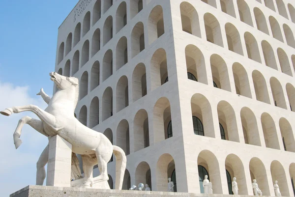 Rome EUR (Palace of Civilization 041) - Rome - Italy — Stock Photo, Image