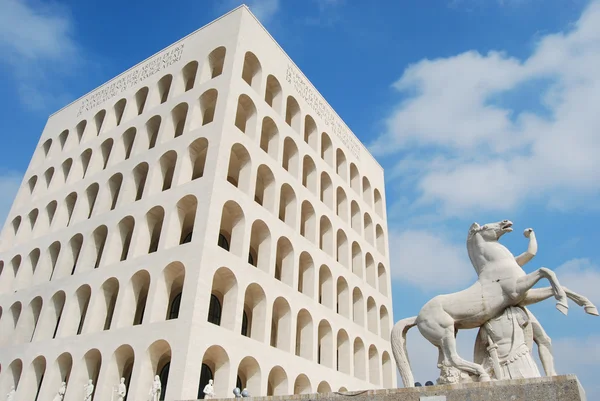 Rome EUR (Palace of Civilization 025) -Rome - Italy — Stock Photo, Image