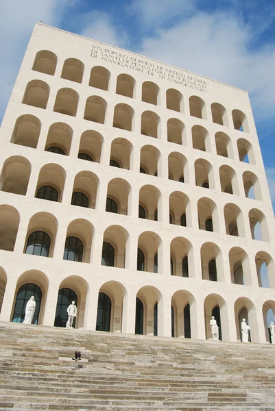 Róma Eur (Palace of Civilization 023) - Róma - Olaszország — Stock Fotó