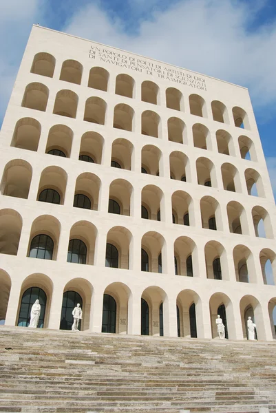 Rome EUR (Palace of Civilization 022) -Rome - Italy — Stock Photo, Image