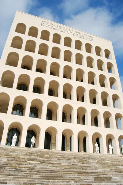 Řím Eur (palác z civilizace 015) - Řím - Itálie — Stock fotografie