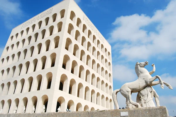 Rome EUR (Palace of Civilization 011) - Rome - Italy — Stock Photo, Image