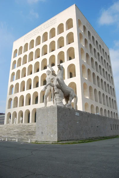 Рим (Palace of Civilization 010) - Рим - Италия — стоковое фото