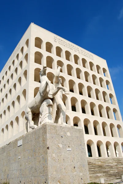 Rome EUR (Palace of Civilization 002) -Rome - Italy — Stock Photo, Image