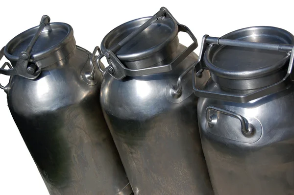 Milk cans — Stock Photo, Image