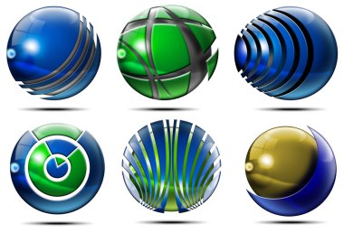 Business Sphere Logo clipart