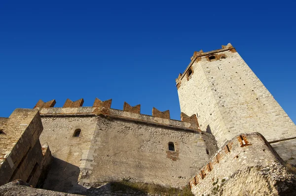 Castillo de Malcesine Lago de Garda Italia —  Fotos de Stock