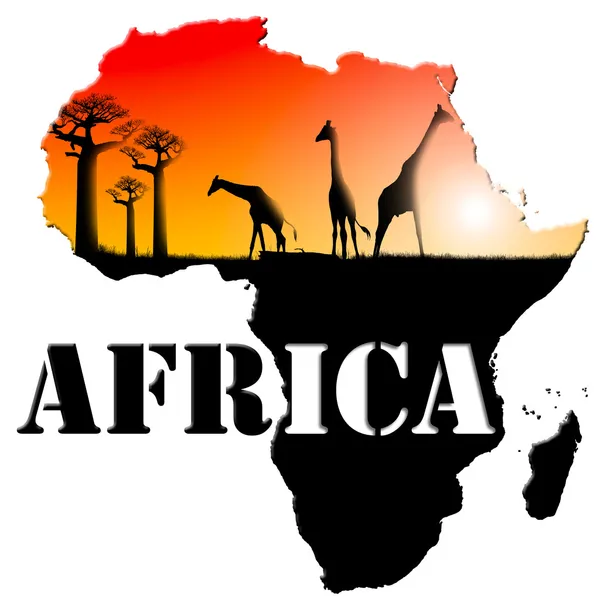 stock image Africa Map Illustration