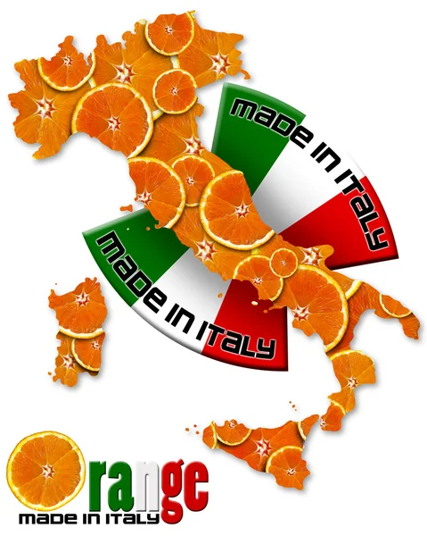 Πορτοκαλί στην Ιταλία — Φωτογραφία Αρχείου