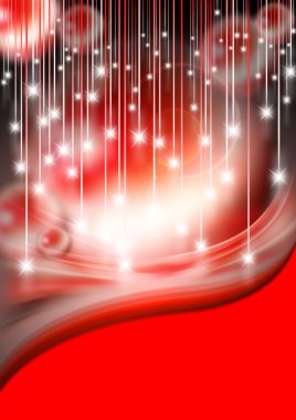 Red Christmas Background clipart