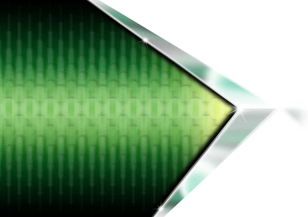 Yeşil geometrik arkaplan — Stok fotoğraf