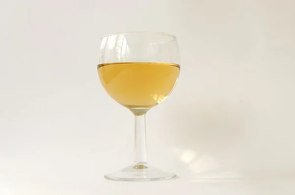 Verre de vin blanc — Photo