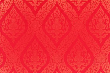 Tay geleneksel klasik desen dekore tapınak