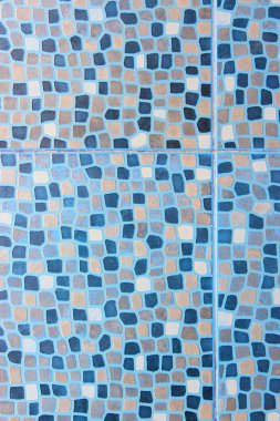 Karo mozaik toprak yerel malzeme