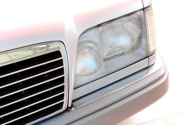 Closeup of the light of a car — Stock Photo, Image