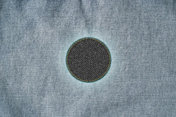 Jean üzerinde bulut ile moon — Stok fotoğraf
