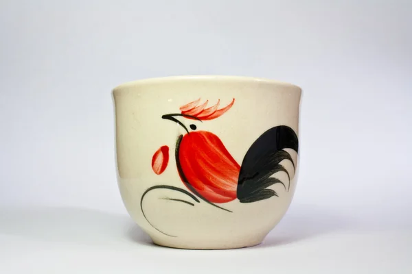 Ciotola ceramica tailandese — Foto Stock