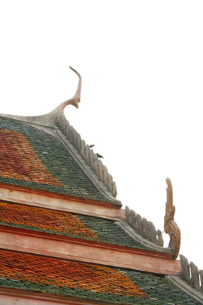 佛教教堂屋顶 — 图库照片
