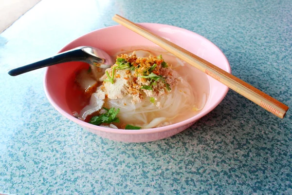 stock image Noodle soup thai