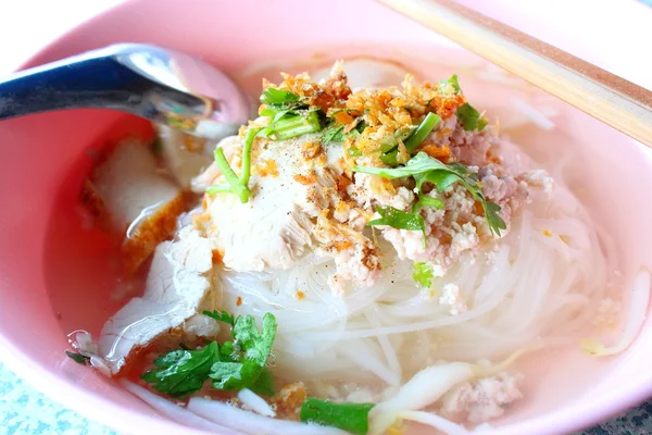 Noodle soup thai — Stock Photo, Image
