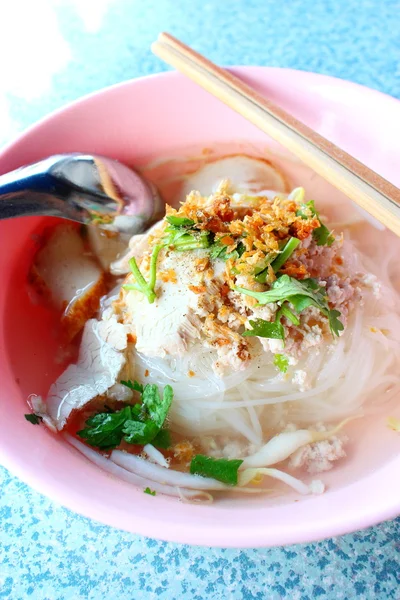 stock image Noodle soup thai