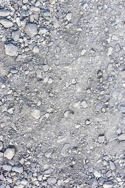 Гравий, галька и песок — стоковое фото