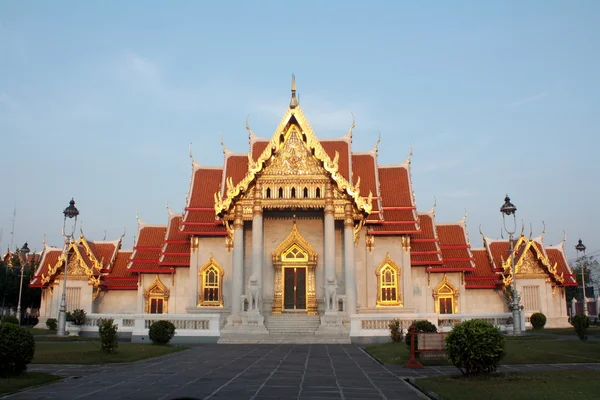 Wat benchamabophit, kuil di Thailand — Stok Foto