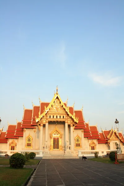 Wat benchamabophit, świątynia w Tajlandii — Zdjęcie stockowe