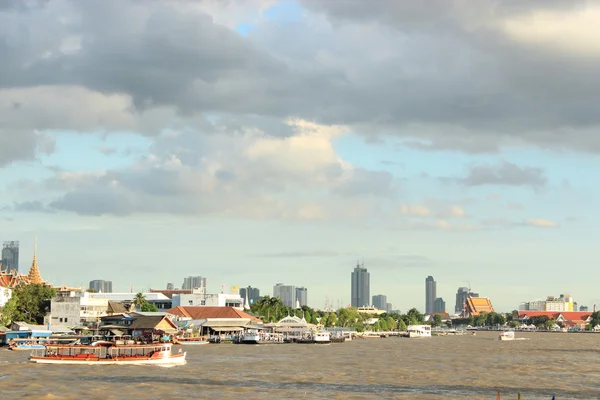 stock image Chao praya river in bangkok