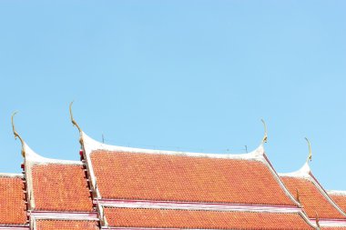 Budist Kilise çatısının