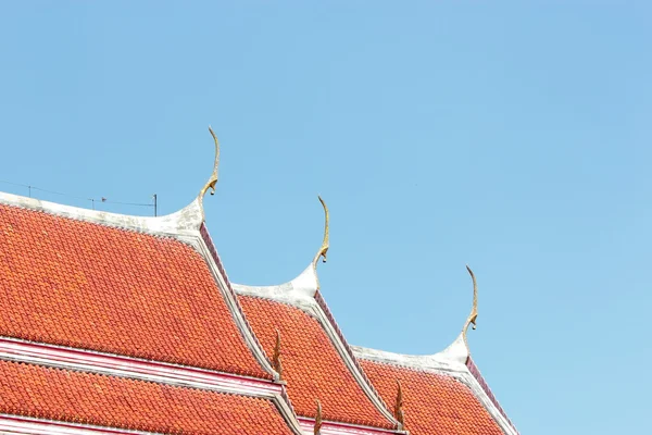 Dach Kościoła Buddyjskiego — Zdjęcie stockowe