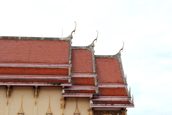 Boeddhistische Kerk dak — Stockfoto