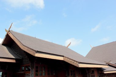 çatı doi tung Sarayı, chiang rai, Tayland