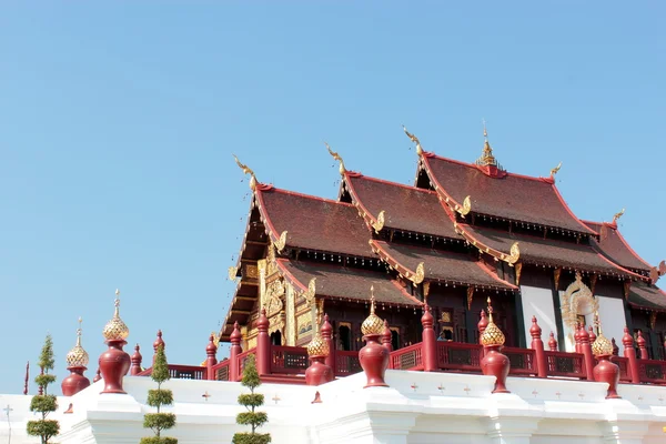 チェンマイ タイの金 horkumluang 城 — ストック写真