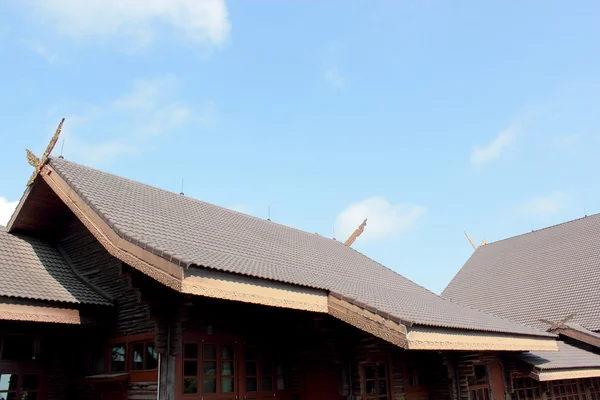 stock image Roof of Doi tung palace, chiang rai thailand