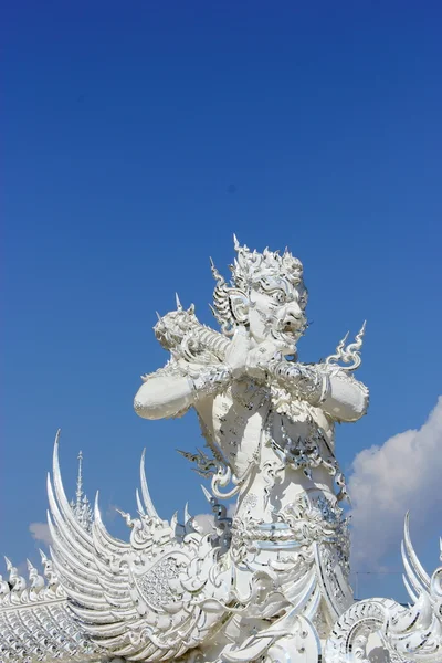 Weißer Tempel wat rong khun chiangrai thailand — Stockfoto