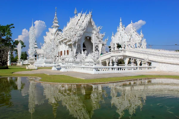 Weißer Tempel wat rong khun chiangrai thailand — Stockfoto